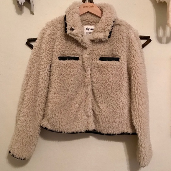 Dylan By True Grit Sherpa Pocket Jacket 